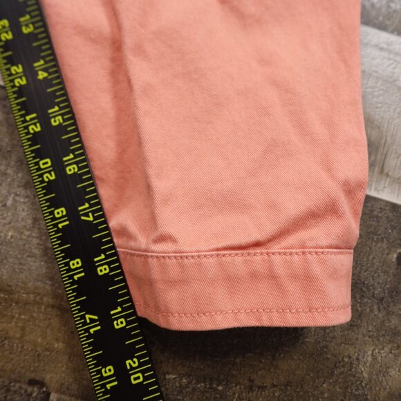 Columbia Witchita Ridge Jacket Women's 2X Coral Utility Hooded Cotton Twill - Picture 7 of 11